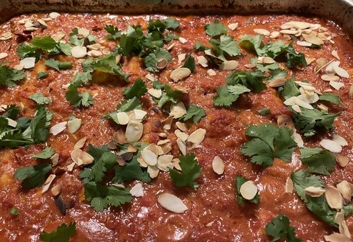 Tofu masala au four