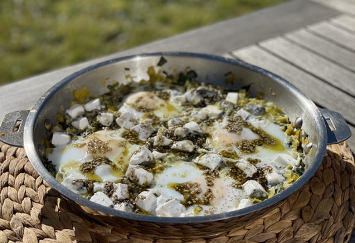 Shakshuka verte