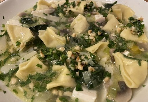 Ravioles Gremolata